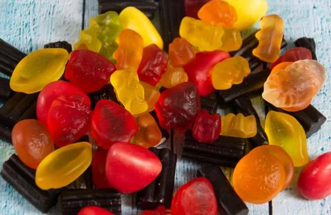 Colorful candy Stock Photos