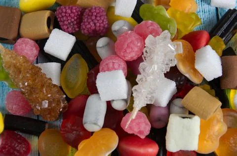 Colorful candy Stock Photos