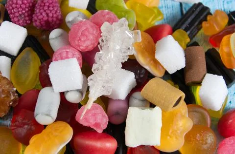Colorful candy Stock Photos