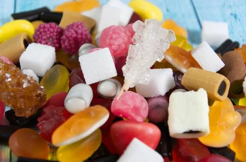 Colorful candy Stock Photos