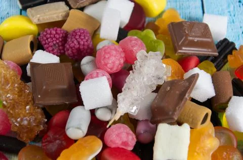 Colorful candy Stock Photos