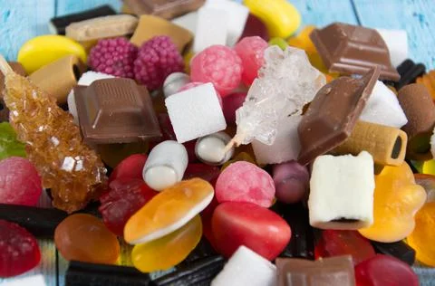 Colorful candy Stock Photos