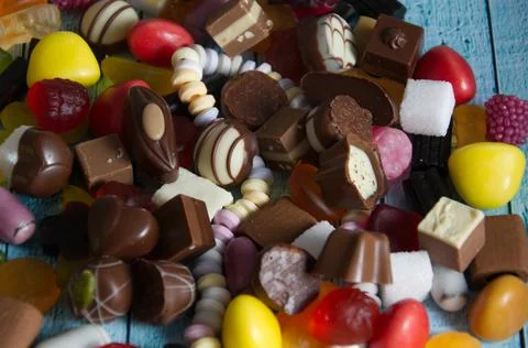 Colorful candy Stock Photos