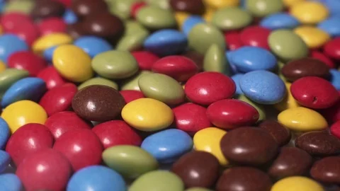 Colorful Candy Rotating Stock Footage 102490743