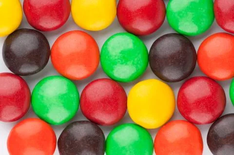 Colorful candy as texture Stock Photos
