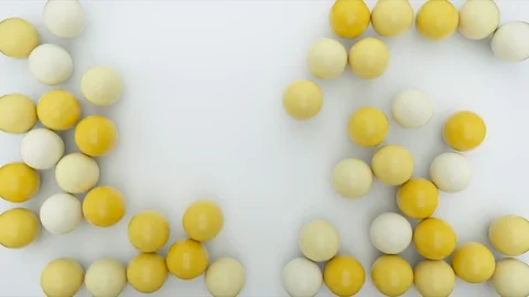 Colorful Candy's Pool Stock Footage 123077664