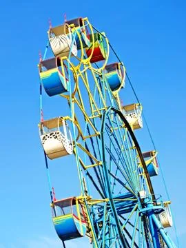 Colorful carousel. Stock Photos