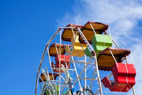 Colorful carousel Stock Photos
