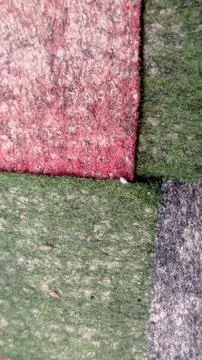 Colorful carpet texture close-up patchwork. Fotos de archivo