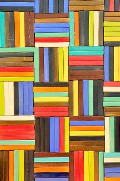 Colorful Ceramic Tile Patterns Background. Stock Photos