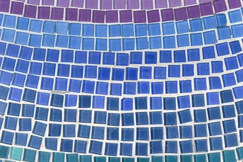 Colorful ceramic tile patterns background. Stock Photos
