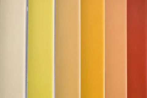Colorful ceramic tiles - variation of different colored tiles Stock Photos