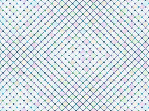 Colorful Checkered Pattern on a Diamond Background in Light Pastel Tones Stock Illustration