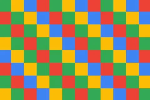 Colorful checkered pattern イラスト素材