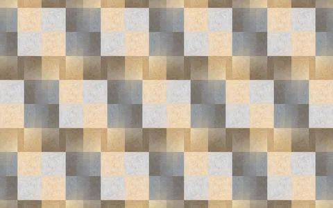 Colorful checks pattern for tiles, T shirt, bed sheet, sari and table cloth. Stock Illustration
