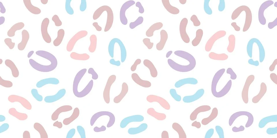 Colorful cheetah background, repeat pattern, animal print 스톡 일러스트