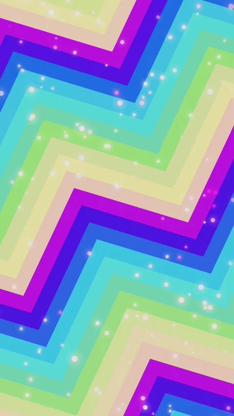 Colorful Chevron Zigzag Abstract Background Loop Video stock 337094522