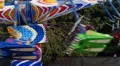 Colorful Children's Ride in Motion HD Footage