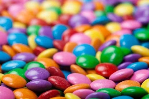 Colorful Chocolate Candy Stock Photos