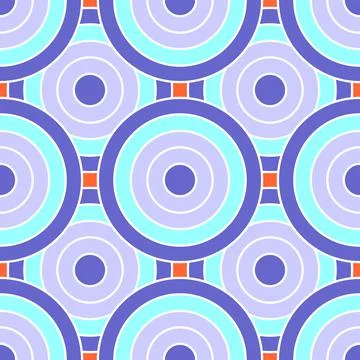 Colorful circle and square pattern background. vector illustration Stock Illustration