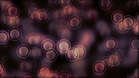 Colorful Circle Lights Animation Loop  Stock-Footage 224809995