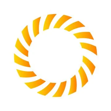 Colorful circle loader icon. Symbol of reload, refresh, loading, recycle and Ilustración de archivo