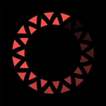 Colorful circle loader icon. Symbol of reload, refresh, loading, recycle and Stock Illustration