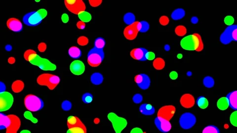 Colorful circle particles, rays of light shining light sparkles Stock-Footage 223374127