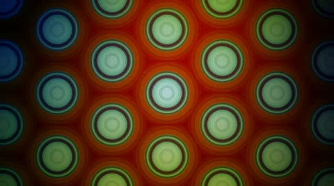 Colorful circle pattern Stock Footage 45378169