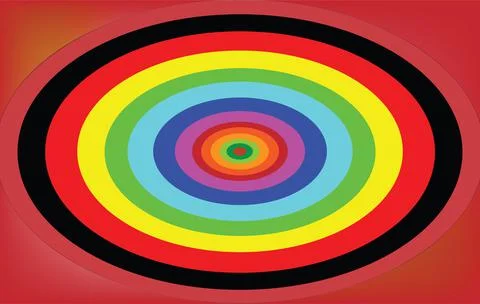 Colorful circle texture background wallpaper Stock Illustration