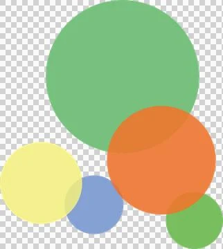 Colorful circle, Transparent (5) Stock Illustration