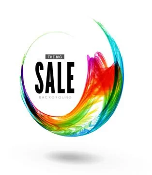Colorful circle vector illustration Stock Illustration