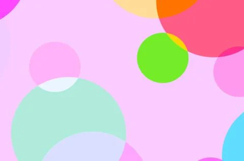 Colorful Circles Background Illustrazione stock