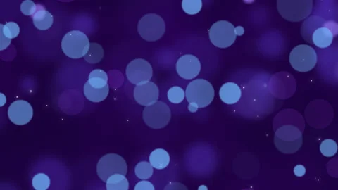 Colorful circles, bokeh effect. Abstract floating particles, lights background Stock Footage 166560144
