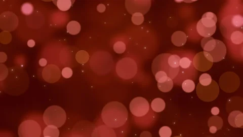 Colorful circles, bokeh effect. Abstract floating particles, lights background Stock Footage 166895928