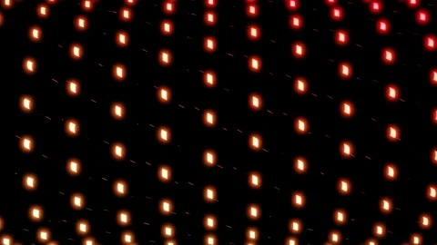 Colorful circles continuously rotating in bending lines, seamless loop. Design Stock Footage 189983737