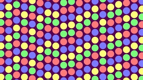 Colorful Circles. Video stock 91026208