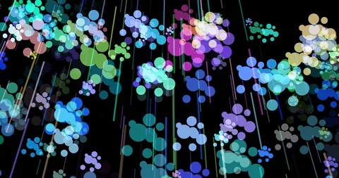 Colorful Circles Stock Footage 113902806