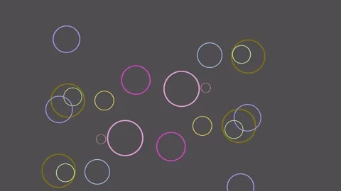 Colorful circles. Stock Footage 316662580