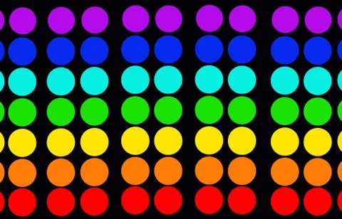 Colorful circles Stock Illustration