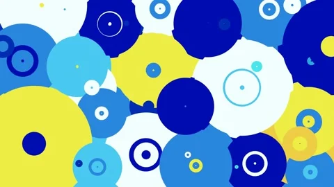 Colorful Circles Loop Stock Footage 171942265