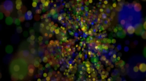 Colorful circles moving background Stock Footage 2565365