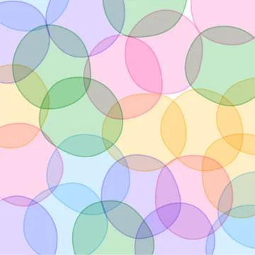 Colorful circles pattern background design Illustrazione stock