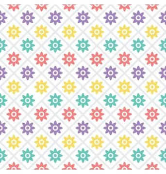 Colorful Circles Pattern Stock Illustration