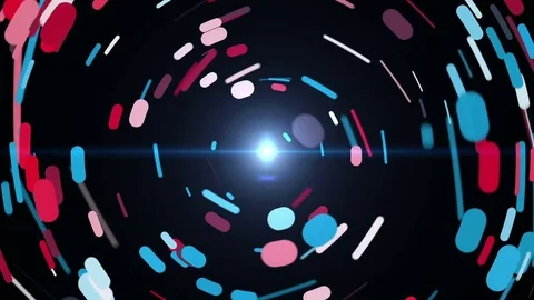 Colorful Circles Video Background Loop Video stock 83037523