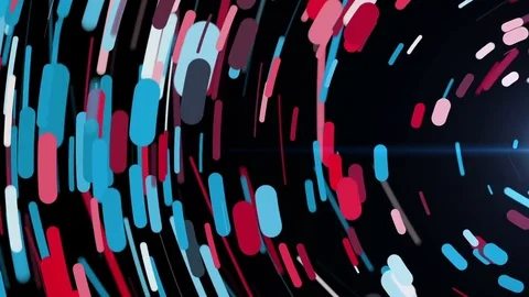 Colorful Circles Video Background Loop Video stock 83038822
