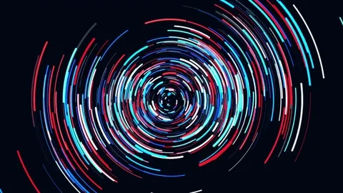 Colorful Circles Video Background Loop Stock Footage 83050372