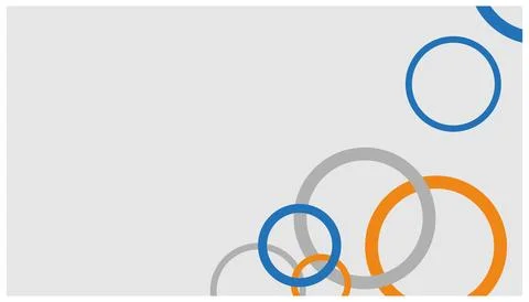 Colorful circles on a white background. Vector illustration for your design. Stock Illustration