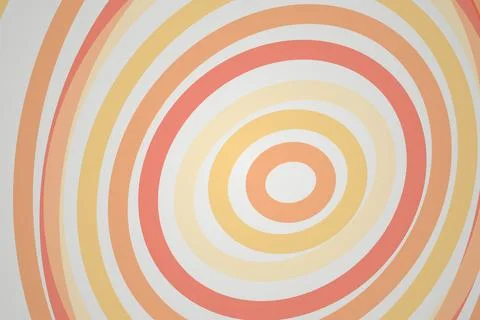 Colorful circular abstract pattern with warm tones Stock Photos
