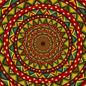 Colorful circular design Stock Illustration
